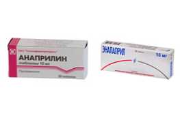 Anaprilin i enalapril - koja je razlika, a koja je bolja