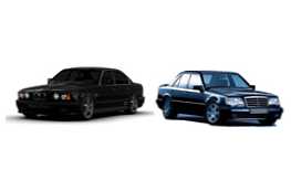 BMW E34 або Mercedes-Benz W124 - що краще купити?