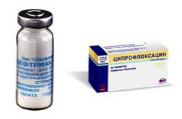 Ceftriaxon a ciprofloxacin - který lék je lepší