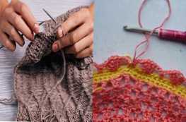 Co lepiej robić na drutach lub szydełku?