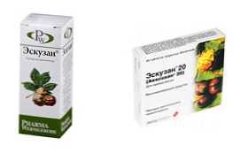 Co je lepší kapky nebo tablety Aescusan?