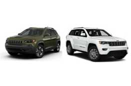 Mi jobb vásárolni egy Jeep Cherokee vagy Grand Cherokee terméket?