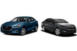 Čo je lepšie kúpiť vozidlá Mazda 3 alebo Škoda Octavia?