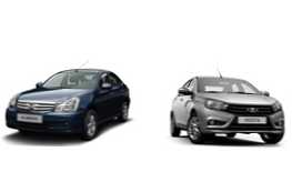 Какво е по-добре да си купите сравнение и разлики на Nissan Almera или Lada Vesta