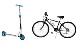 Какво е по-добре да си купите скутер или велосипед?