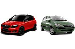 Čo je lepšie kúpiť Škoda Fabia alebo Hyundai Getz