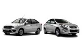 Mi a jobb Lada Grant vagy a Hyundai Solaris, és hogyan különböznek egymástól?