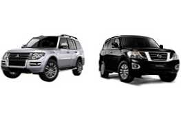 Кои са по-добрите характеристики и разлики на Mitsubishi Pajero или Nissan Patrol