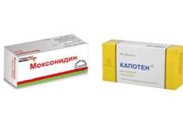Co je lepší moxonidin nebo kapoten a jak se liší