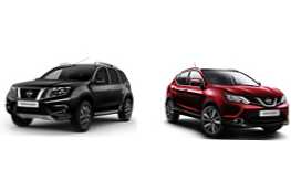 Какво е по-добре Nissan Terrano или Qashqai - сравнение и разлики