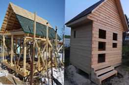 Kaj je bolje zgraditi okvirno kopel ali kopel iz bara?