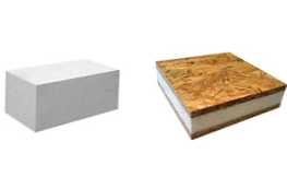 Шта је боље одабрати газирани бетон или сип плоче