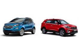 Ford EcoSport или Hyundai Creta - сравнение на автомобила и кое е по-добро