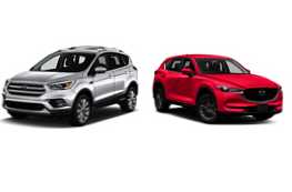 Ford Kuga або Mazda CX-5 порівняння автомобілів і що краще купити