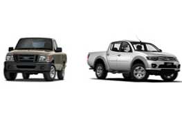 Ford Ranger dan Mitsubishi L200 - perbandingan mobil dan mana yang lebih baik
