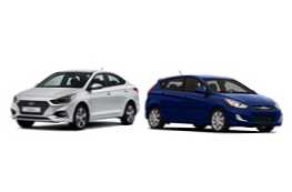 Hyundai Solaris - melyik jobb, mint a szedán vagy a ferdehátú?