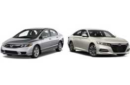 Honda Civic alebo Honda Accord porovnanie a ktoré auto je lepšie?