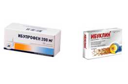 Ibuprofen in Ibuklin, kakšna je razlika in katera je boljša