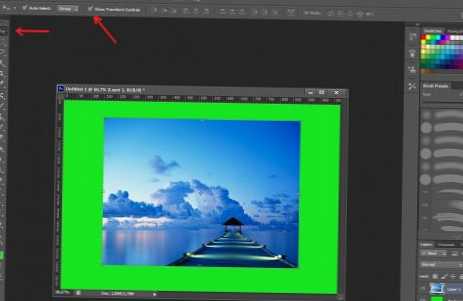 Bagaimana cara memutar objek di Photoshop?