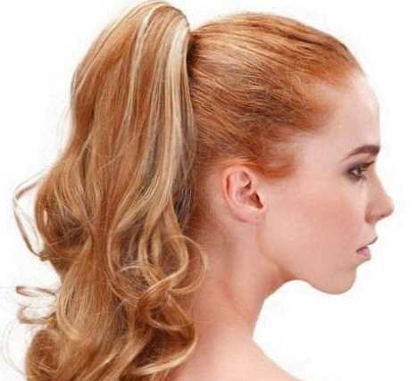 Как да направите опашка от удължаване на косата?