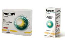 Kakšna oblika zdravila Remens je boljša od tablet ali kapljic