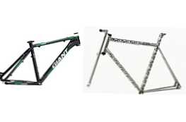 Који је оквир бицикла боље направљен од алуминија или челика?