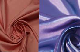 Katera tkanina je boljša saten ali saten in kako se razlikujeta?