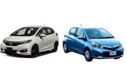 Коя кола е по-добра от Honda Fit или Toyota Vitz?