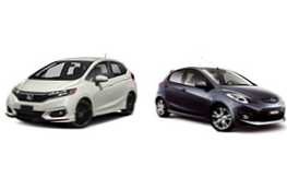 Коя кола е по-добре да си купите Honda Fit или Mazda Demio