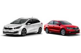 Який автомобіль краще купити Kia cee'd або Skoda Rapid?