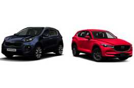 Коя кола е по-добре да закупите Kia Sportage или Mazda CX-5?