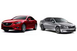 Který vůz je lepší koupit u vozů Mazda 6 nebo Škoda Superb?