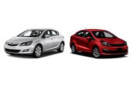 Який автомобіль краще купити Opel Astra або Kia Rio