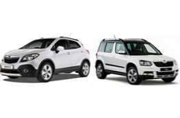 Який автомобіль краще купити Opel Mokka або Skoda Yeti?