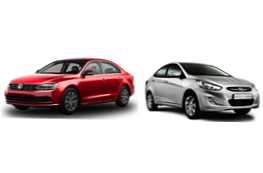 Коя кола е по-добре да си купите Volkswagen Jetta или Hyundai Solaris