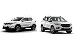 Коя кола е по-добра Nissan Qashqai или Ford Kuga