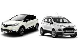 Mobil mana yang lebih baik Renault Captur atau Ford EcoSport