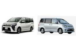 Mobil mana yang lebih baik Toyota Voxy atau Toyota Noah