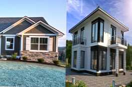 Katera hiša je boljša enonadstropna ali dvonadstropna?