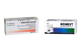 Який препарат краще Амитриптилин або Фенибут і чим вони відрізняються?