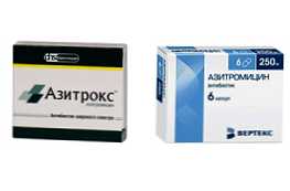 Melyik gyógyszer jobb, mint az Azitrox vagy azithromycin?