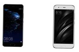 Melyik okostelefon jobb, ha megvásárolja a Huawei P10 vagy a Xiaomi Mi6 készüléket