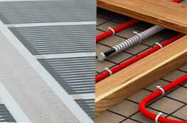 Která teplá podlaha je lepší než infračervená nebo elektrická, porovnejte a vyberte