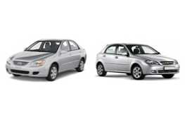 Kia Spectra ali Chevrolet Lacetti - kateri avto je bolje kupiti?