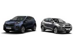 A KIA Sportage és a Hyundai ix35 összehasonlítja az autókat, és kiválasztja a jobbat