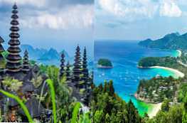 Ke mana harus pergi ke Bali atau Phuket - perbandingan resor