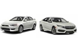 Mitsubishi Lancer vagy Honda Civic - melyik autót jobb választani