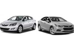 Opel Astra або Chevrolet Cruze порівняння авто і що краще