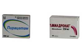 Piracetam i mildronat znači usporedbu i još bolju