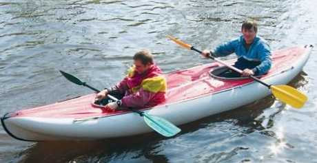 Perbedaan antara kayak dan kano